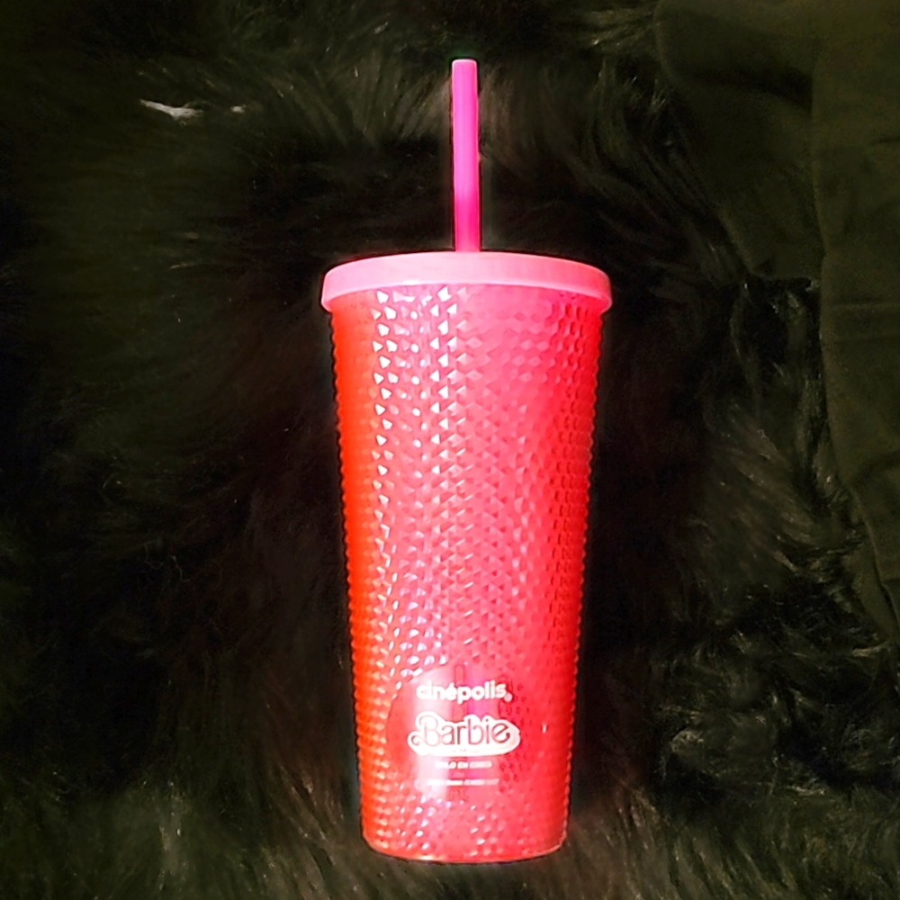 🎉HPx3🎉 Barbie + Cinemark/Cinepolis Studded Tumbler - Picture 3 of 3